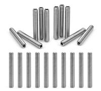 AMONENZ Viti M6 6 x 40 mm, Kit di 20 Pezzi, Acciaio Inossidabile 304, Testa Esagonale Interna, Per Edilizia, Carpenteria e Mobili