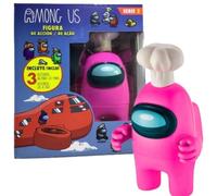 Among Us Action Figure da collezione Serie 2 con accessori (rosa)
