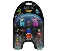 BOX ROTTO AMONG US Set BLU 5 Figure 6cm Cappelli CREWMATES SERIE 1 TOIKIDO