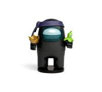 Among Us Figura Da 4,5 Pollici Con Timbro | Crewmate Nero