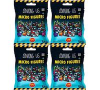Among Us Micro Figure Sacchetto Cieco - 4-Pack Con 2 Figure, 8 Totali
