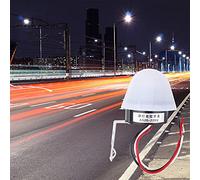 AMONIDA 2 Interruttori a Fotocellula per il Controllo Automatico di Lampioni e Lampade da Giardino, 1000 W, a Risparmio Energetico, Facile installazione. (220V)