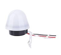 AMONIDA 2 Interruttori a Fotocellula per il Controllo Automatico di Lampioni e Lampade da Giardino, 1000 W, a Risparmio Energetico, Facile installazione. (12V)