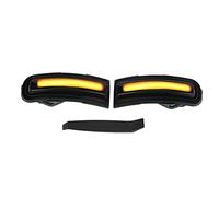 AMONIDA 2 Pcs LED Specchietto Laterale Segnale di Girata Striscia Luminosa IP67 Impermeabile Indicatore Ambra Continuo Sostituzione per Renegade 2015-2022