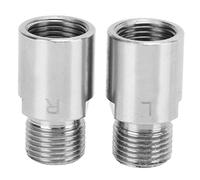 AMONIDA 2 Pezzi Estensori per Pedale Bici da 9/16 Pollici, Distanziatore per Pedale Bicicletta Esteso in Acciaio Al Cromo Molibdeno, Estensore per con Design Durevole, Ideale per Bici da Montagna,