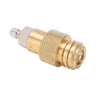 AMONIDA Adattatore di Ricarica per Soda, Connettore in Ottone Resistente per un Rapido Rifornimento di CO2 a Casa - TR21-4 Filettatura Maschio da 8 Mm, 1 unità
