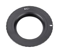 AMONIDA Anello Adattatore in Alluminio M42-/EF per Fotocamere, Controllo Manuale del Diaframma per Messa a Fuoco Infinita, Metallo, 1 Pezzo