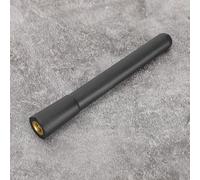 AMONIDA Antenna Corta per Auto Antenna di Segnale Durevole Migliore Ricezione del Segnale Dotata di 3 Viti, per la Maggior Parte delle Auto con Supporto per a Spirale, Rivestimento in Alluminio