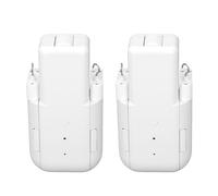 AMONIDA Apritende Intelligente, Apritende Automatico WiFi Chiudiporta con Modalità Silenziosa per Binario a Forma di U a Forma di T con Asta Romana, Leggero Facile da Installare