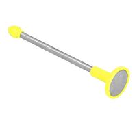 AMONIDA Asta per Pratica Assistita da, Ausilio Compatto per L'allenamento per Perfezionare Lo Stile dello Swing, ABS e Acciaio Inossidabile, 1 Pezzo (Yellow)