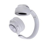 AMONIDA Auricolare Bluetooth Wireless Leggero Durata della Batteria Estesa per PC da Gioco Tablet e Telefoni Materiale Durevole (WHITE)