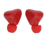 AMONIDA Auricolari Bluetooth Wireless Dal Design Carino a Forma di Cuore con Cancellazione Attiva del Rumore per L'uso Quotidiano (rosso)