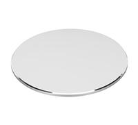 AMONIDA Base per Altoparlante Antiscivolo in Lega di Alluminio per HomePod 1a 2a Generazione Supporto da Tavolo per Mini Altoparlante per Utenti IOS (SILVER)