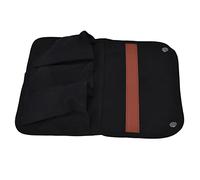 AMONIDA Borsa Portaoggetti per Braccioli per Sedia Leggera Portatile da Esterno per Picnic in Campeggio, Organizer Multifunzionale in Tessuto Oxford Resistente (BLACK)