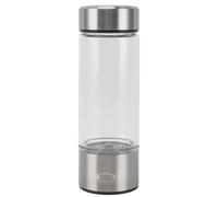 AMONIDA Bottiglia d'acqua per Idrogeno, Macchina Portatile per Ionizzatore d'acqua a Idrogeno con Tecnologia di Elettrolisi Avanzata e Vetro Ad Alto Borosilicato, per Ufficio di Viaggio a Casa