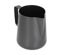 AMONIDA Brocca per Schiuma in Acciaio Inossidabile Brocca Multiuso per caffè per Succhi di tè Uso per Feste in Ufficio Materiale 304 1 unità (600 ml)