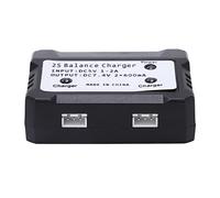 AMONIDA Caricabatterie LiPo Caricabatterie Compatto 2S per Batteria Al Litio da 7,4 V per Veicoli RC