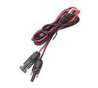 AMONIDA Cavo di Prolunga CC Solare Adattatore Premium in Rame 16AWG per Pannelli Solari e Sistemi Energetici 1,8 M