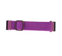 AMONIDA Cinturino per Orologio, Cinturino di Ricambio Elastico da 24 Mm per Uomo per Esterno (Viola)
