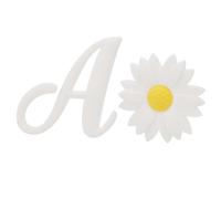 AMONIDA Ciondoli per Borse da Spiaggia Accessori Decorativi con Lettere in Silicone per Borse da Spiaggia Personalizzate 2 Pezzi (#4)