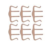 AMONIDA Clip per Libri Musicali, Eleganti Ferma Pagine in Bronzo, Proteggi i Tuoi Spartiti per Esercitarti o Insegnare, Acciaio Inossidabile, 6 Pezzi
