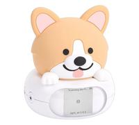 AMONIDA Compagno Robot da Scrivania AI, Robot di Chat per Apprendimento Intelligente con modalità Blocco Bambini e Luce Notturna a LED, per Regalo Camera da Letto per Bambini (Cagna)
