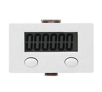 AMONIDA Contatore con Display LCD a 6 Cifre BERM, Contatore Digitale, con Interruttore a Induzione Magnetica con Reset Esterno da Pannello, Ideale per Conteggi Accurati 0-999999