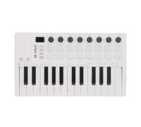 AMONIDA Controller Tastiera MIDI Pianoforte Wireless Compatto a 25 Tasti per Produzione Musicale, Bar e Studio