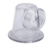 AMONIDA Coperchio Prefiltro con Inserto Trasparente, Adatto per Pompa di Circolazione SPS100 SPS75 SPS50 SPS25, Ispezione Visiva dell'Acqua, Materiale PC