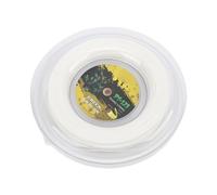 AMONIDA Corda da Tennis di Tipo Rigido, Lunga 200 M, per Giocatori Amatoriali Che Si Allenano Quotidianamente, Realizzata in Poliestere Resistente (White)