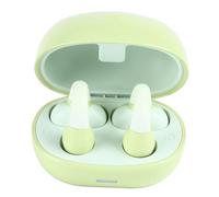 AMONIDA Cuffie a Conduzione Ossea Wireless Bluetooth 5.3 Design a Clip Aperta per L'orecchio per Allenamento Corsa Ciclismo Fitness (GREEN)