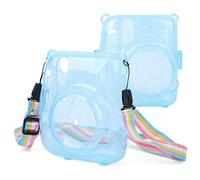AMONIDA Custodia Protettiva per Fotocamera in PVC per Fotocamera Istantanea Mini 11, Antigraffio e Anticaduta, Materiale Leggero e Resistente per i Viaggi, Disponibile in Trasparente e Colori (BLUE)