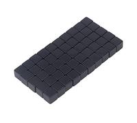 AMONIDA Dadi Quadrati Cancellabili da Scrivere da 50 Pezzi, Plastica Resistente per Giochi da Tavolo e Didattici, 1,6 Cm/0,6 Pollici, Ideali per attività (#1)
