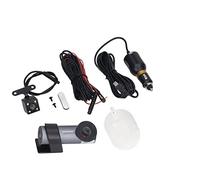 AMONIDA Dash Cam Anteriore Posteriore per Auto Telecamera WiFi HD Ruotabile a 360° con Rilevamento del Movimento per Veicoli Plastica Compatta