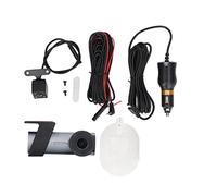 AMONIDA Dash Cam Anteriore Posteriore per Auto Telecamera WiFi HD Ruotabile a 360° con Rilevamento del Movimento per Veicoli Plastica Compatta