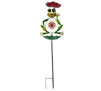 AMONIDA Decorative Bird Bath with Design | Arte del ferro, facile inserimento nel terreno, arredamento da giardino unico, funzione di alimentazione degli uccelli