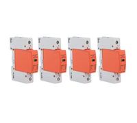 AMONIDA Dispositivo di Protezione con Montaggio su Guida DIN, | Finestra visibile, materiale ignifugo, design modulare, cablaggio conveniente, compatibilità per l\'uso domestico
