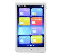 AMONIDA Dispositivo Vocale Portatile Smart Translator con Schermo IPS da 4 Pollici per L'apprendimento e la Comunicazione in Viaggio (WHITE)