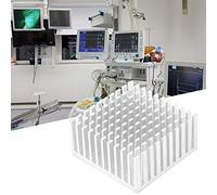 AMONIDA Dissipatore di Calore in Alluminio Resistente da 5 Pezzi per Scheda di Potenza a Circuito Stampato LED 40x20x40mm, Elimina il Rischio di Guasti Hardware per la Sicurezza, Chip North e South