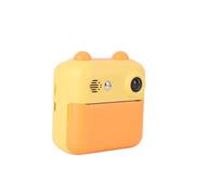 AMONIDA Fotocamera Istantanea per Bambini da 2,4 Pollici per Bambini Che Registrano Momenti Quotidiani Schermo HD Offre Esperienza di Visione Chiara Supporta Modalità Foto Video (giallo acceso)
