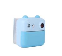 AMONIDA Fotocamera Istantanea per Bambini da 2,4 Pollici per Bambini Che Registrano Momenti Quotidiani Schermo HD Offre Esperienza di Visione Chiara Supporta Modalità Foto Video (cielo blu)