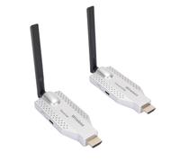 AMONIDA Funzione Multi Schermo del Ricevitore del Trasmettitore con Display HD Wireless 1080P per Sale Conferenze Materiale PC ABS