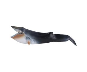AMONIDA Giocattolo Educativo Dipinto a Mano con di Balena Blu, Ideale per Giochi di Ruolo in Bagno e Insegnamento, in Plastica Morbida 9,1x2,8x2,4 Pollici