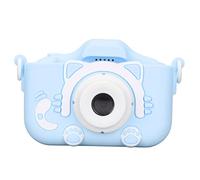 AMONIDA Giocattolo per Fotocamera Digitale per Bambini con Doppia Fotocamera da 20 MP, Funzione Selfie e Video per Bambini di età Superiore a 3 Anni, Regalo Educativo (BLUE #14)