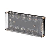 AMONIDA Hub ARGB da 5 V a 3 Pin Splitter RGB a 10 Vie con Custodia in Acrilico Resistente per PC Personalizzati