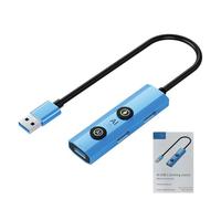AMONIDA Hub USB Multifunzionale Intelligente per la Traduzione Vocale per Impiegati Efficienti Struttura in Lega di Alluminio per la Maggior Parte dei Dispositivi (Interfaccia USB)
