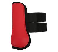 AMONIDA I Paratendini per Abbinano Una Protezione Morbida e Durevole per Allenamenti e Competizioni frenetici. Materiale in Neoprene PU (Zampe Anteriori Rosse XXL)