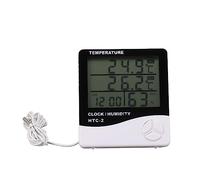AMONIDA Igrometro Digitale Ad Alta Precisione con Display a Grande Schermo per Uso Interno Ed Esterno, Monitor di Temperatura e umidità, Design ABS Resistente