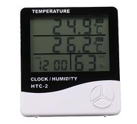 AMONIDA Igrometro Digitale Ad Alta Precisione con Display a Grande Schermo per Uso Interno Ed Esterno, Monitor di Temperatura e umidità, Design ABS Resistente