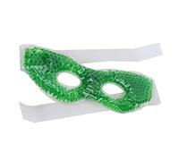 AMONIDA Impacco Caldo e Freddo per gli Occhi con Perline di Gel in PVC per Sollievo Oculare Dimensioni Viaggio Portatili 9,1 X 3,5 Pollici Verde Chiaro 1 unità